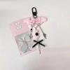  Charm de téléphone papillon rose mignon Pendentif porte-clés élégant Pendentif de téléphone portable perlé Lanière de téléphone pour femmes et filles