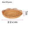 ZISIZ Rattan Woven Fruit Basket