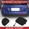 X Autohaux Rear Car Tow Hook Cover Cap for Toyota Prius 2016-2018 No.5216947020 Black 1 Pc