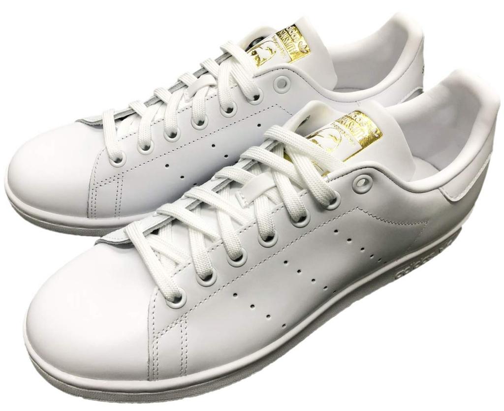 Stan Smith FD F36575 Authentic [Adidas] White/White/Gold 22.5cm