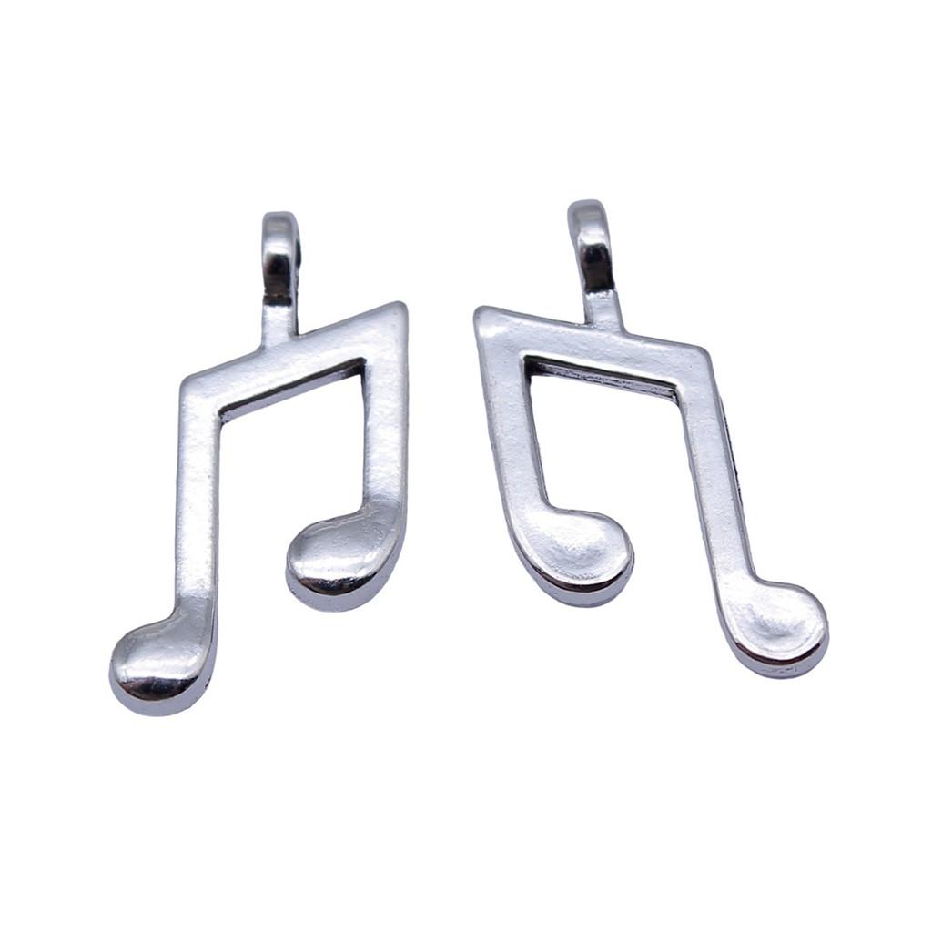 Jewelry Crafts Music Note Charms Alloy Pendants For Concert Collector