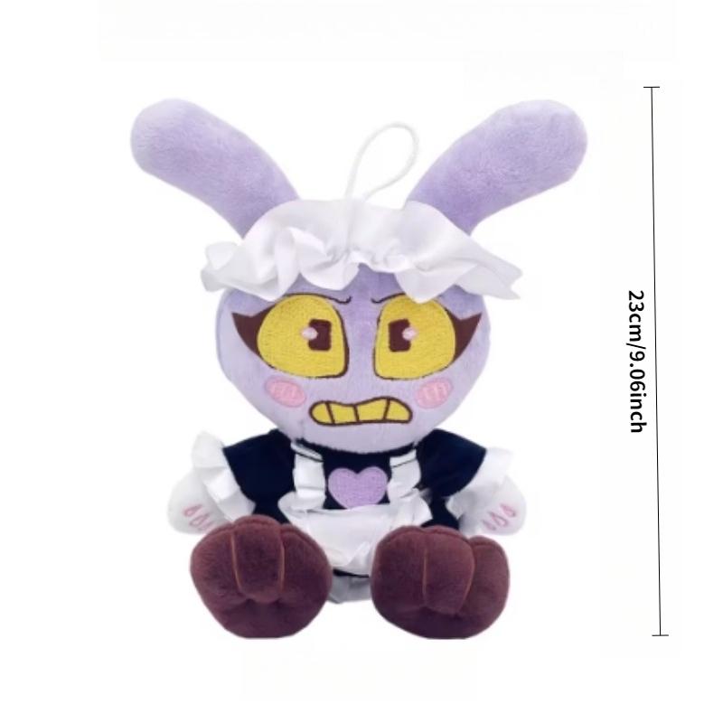 25CM Erstaunliche Digitale Puppe Zirkus Magd Jax Plüsch Magisches Kaninchen Clown Cartoon Peripherie Geeignet Fans Haus Sammlung Dekoration