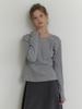 Deomiteun [4Th] Raglan Waffle T-Shirt (Gray)