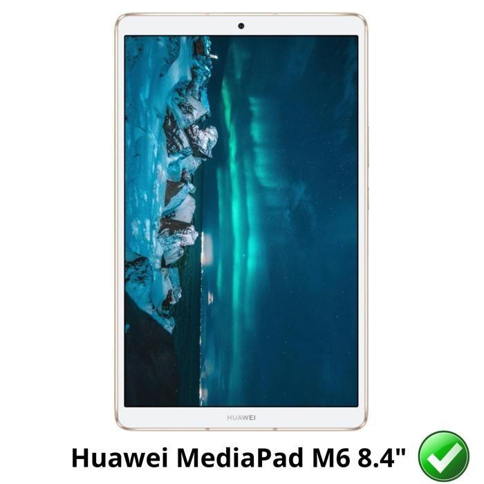 Protection écran - Phonillico - Huawei MediaPad M6 8.4" - Pack de 2 - Résistant aux rayures - Plastique premium
