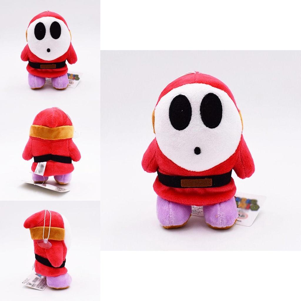 Adorable Super Mario Bros Shy Guy Stuffed Plush Toy 15cm
