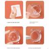 Transparent Shock Absorber Silicone Doorknob Cushion Pad New Door Stopper