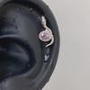 Punk Fashion Titanium Steel Ear Bone Studs: Cool Cochlear Piercing Earrings Collection