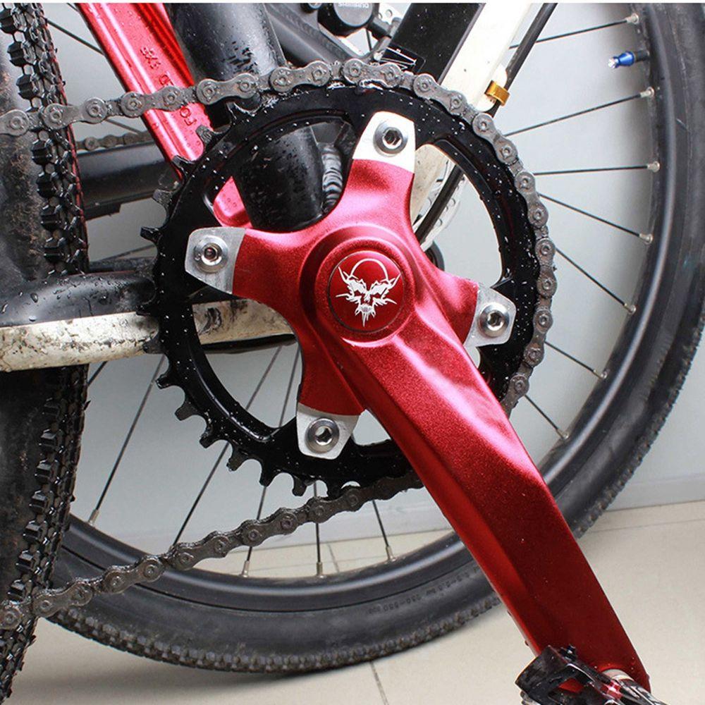 Waterproof Road Mountain Bikes MTB Foldable Bike Crank Cap Crankset Plug Screw Disc Cover Bicycle Teeth Plate
