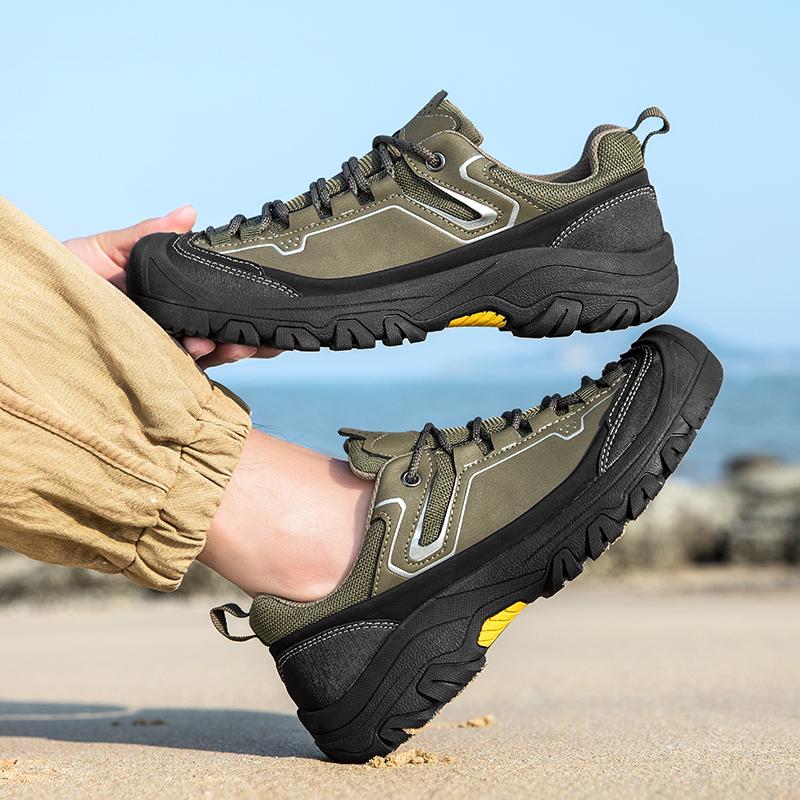 Non-Slip Male Wear-Resistant Sneakers Casual Outdoor Shoes New Arrival Men's Walking Shoes Travel Climbing Camping Footwear