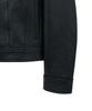 Noirer Antique Cow Leather Trucker Jacket (Black)