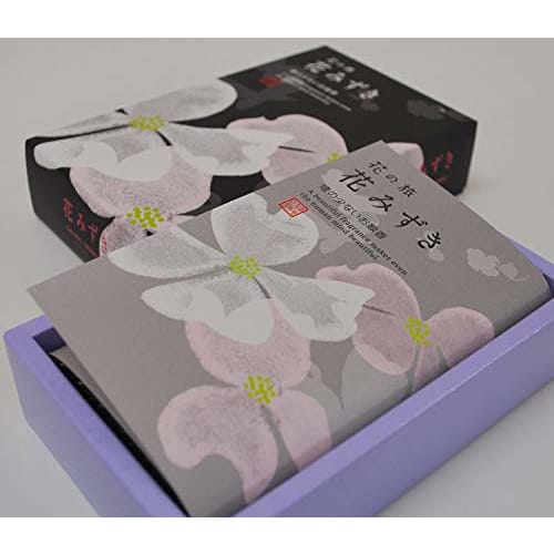 Low-smoke Incense Sticks by Okuno Seimeido, "Flower Journey/Hana Mizuki" (Large Rose), Practical Incense Sticks, Perfect for Mother's Day, Mother's Da