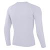Men's Quick-Dry Sports Compression Shirts Tights Solid Color Crew Neck Fitness Top