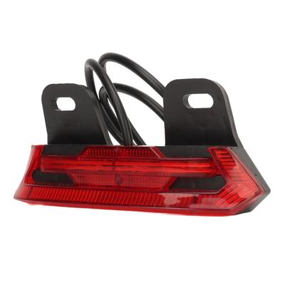 Fahrrad Rücklicht 36?60V LED Wasserdichtes Multifunktions-Fahrrad-Rückwarnlicht für Motorräder Elektroroller Zubehör