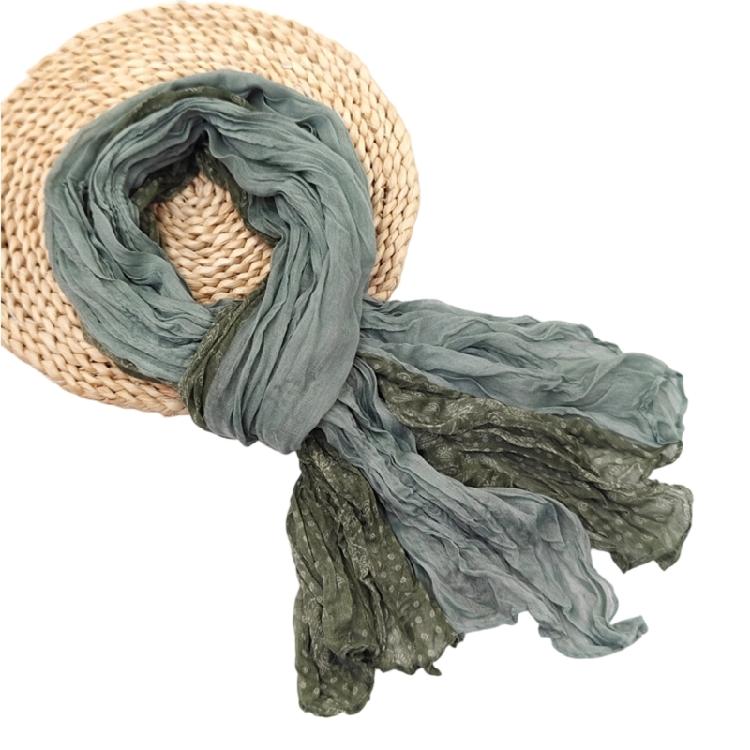 Eleganter Langer Schal Büro Damen Accessoire Knitteriger Schulterwickel Für Übergangswetter Mode Styling Accessoires