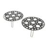 Stainless Steel Steamer Basket Folding Steam Grid Steamed Egg Rack  High Pressure Boiler