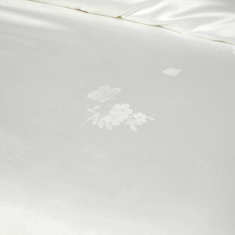 Luxury Gongsatin Jacquard Silk Quilts: Mulberry Silk Core, Seasonal Comfort, Handmade Floral Design