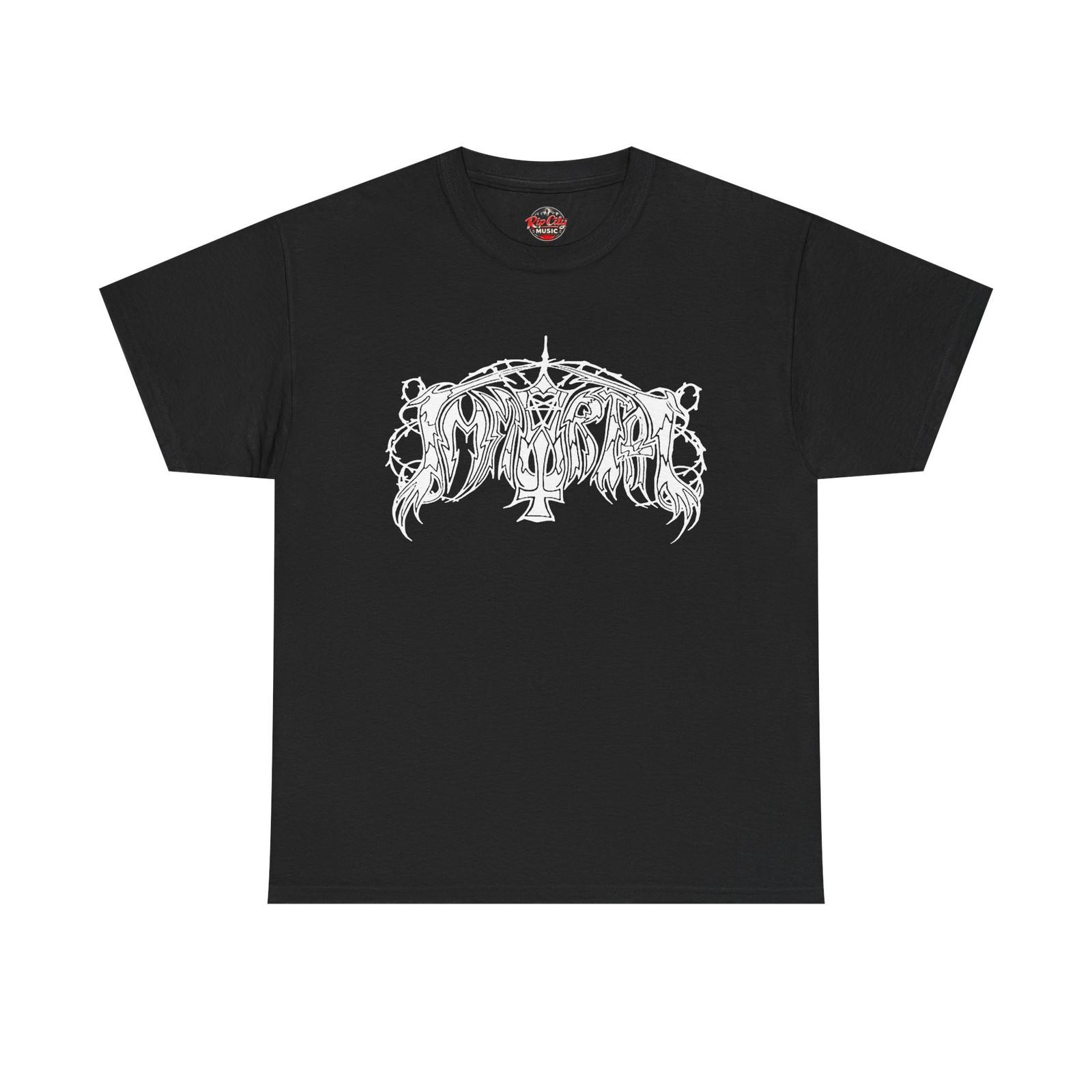 Immortal Classic Old-School Inverted Cross Logo Rock Band Unisex T-Shirt XL
