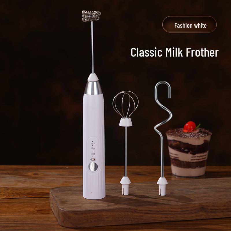 «Ручной USB-вспениватель молока — электрический мини-миксер с венчиком и функцией — фото 4