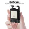 Portable COB Mini Keychain Light Type-C Rechargeable Work Light Outdoor Camping Hiking Light Bottle Opener Screw Flashlight