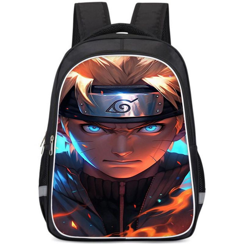 Naruto Large Capacity 3d Backpack Lightweight Burden-reducing School Bag For Kids