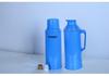 2L Vintage Thermos Flask with Leather Insulation for Dorm/Home - Small, Plastic Shell for Boiling Water