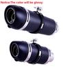Universal 51mm Motorcycle Real Carbon Fiber Slip-On Exhaust Muffler Pipe Escape with DB Killer for Most Motorcycle