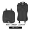 CRU1 Car Seat Booster Cushion Leather Backrest Seat Cover Accessories For Mercedes Benz AMG A C E Class W201 W210 W108 W204 W205 W203