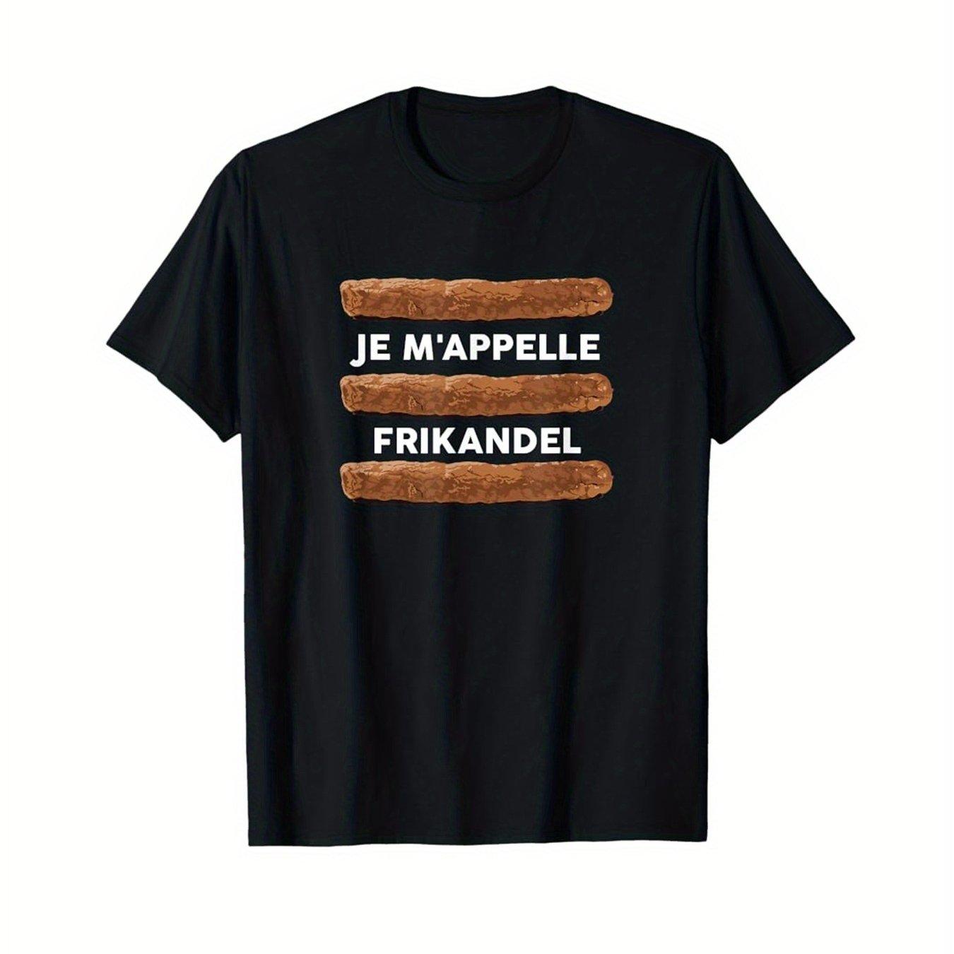 

New Dutch Humorous Tshirt for Men in Summer Casual and Fashionable Suitable for Both Men and Women 2XL