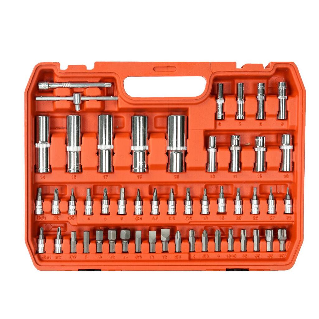 108-Piece Socket & Wrench Set for Auto Repair