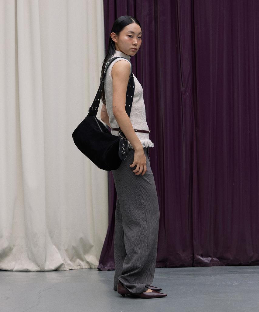 Haveawhale Arc Stud Belt Bag (Bk)