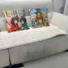 K-KonoSuba Anime Pillow Case Removable Washable Cushion Cover – All-Season Soft Linen
