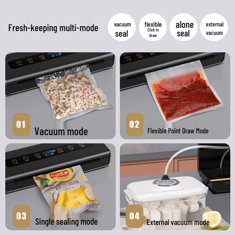 Household Automatic Dry & Wet Food Vacuum Sealer