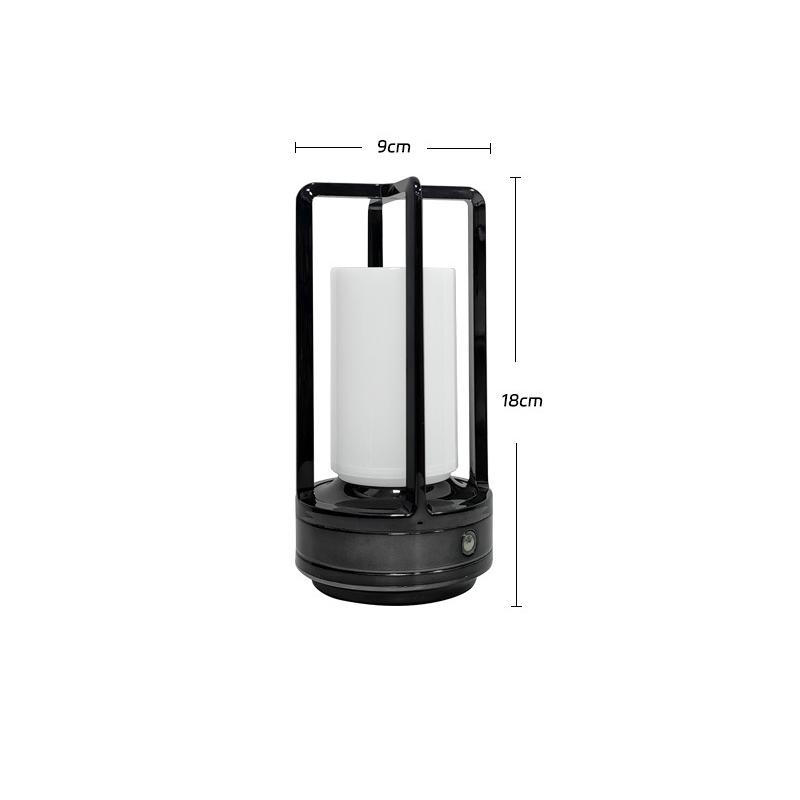 

Led Outdoor Atmosphere Light Cross Lamp Bedside High-End Night Light Desktop Restaurant Bar Charging Decorative Table Lamp чёрный