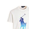 Polo Ralph Lauren SS23 Logo Print Casual Crew Neck Short Sleeve T-Shirt Men Tops White 710890946-002