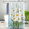 Bathroom Thickened Waterproof Curtain Mildew Proof Shower Curtain Shower Partition Curtain Shower Curtain Bathroom Curtain Free Perforation
