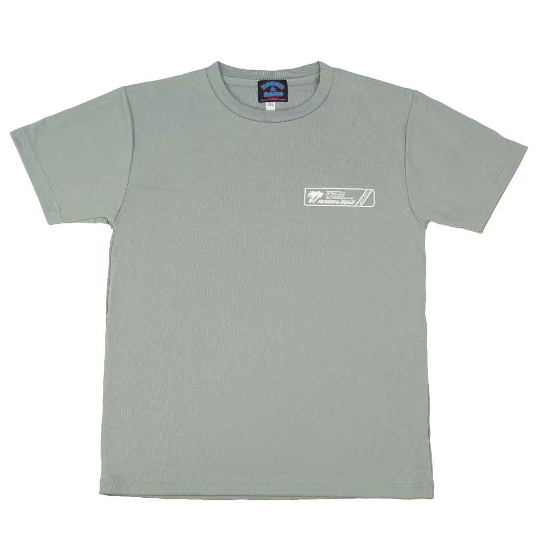 

Motorcycle Rough Palm Tree Dry RR1006GY4 ROUGH&ROAD T-Shirt, Gray, LL, сірий колір