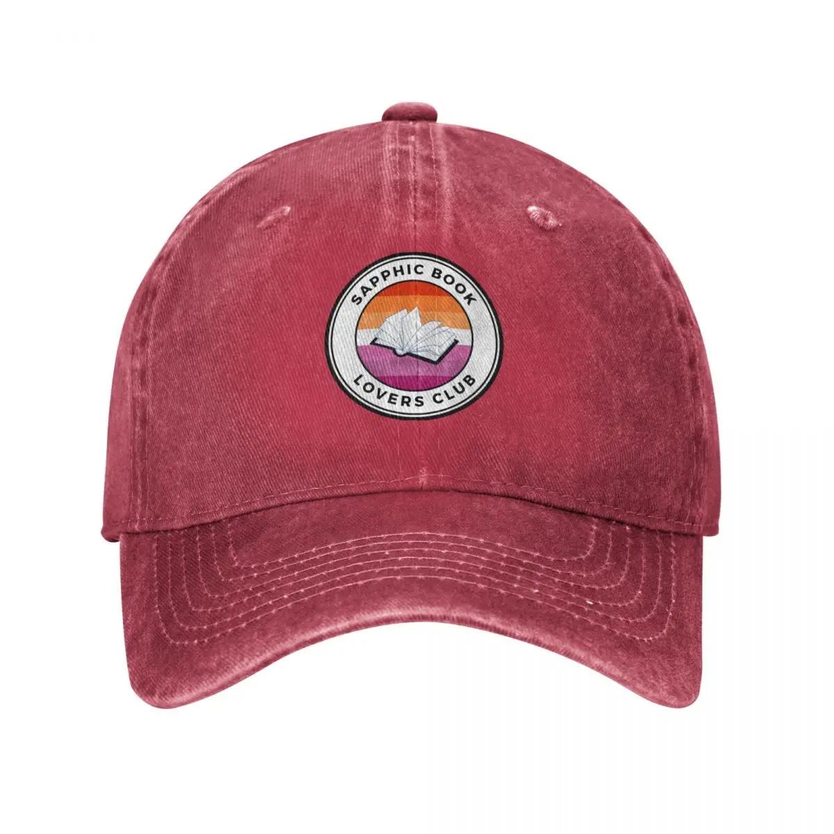 Sapphic Book Lovers Club Baseball Cap New In The Hat luxury Women cap Beach custom Hat For Unisex Womens