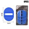 Universal Car Door Closing Shockproof Plastic Cushion Mute Shock Absorber Protective Covers Car Door Latch Accessories 4pcs