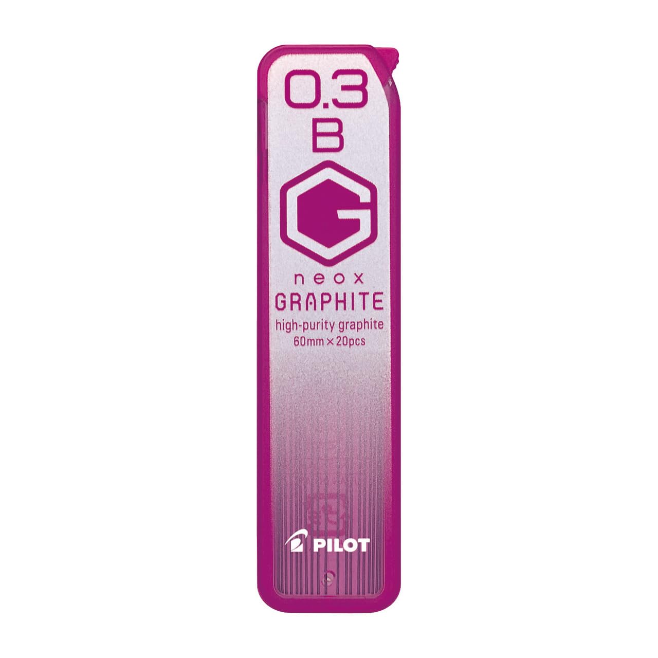 

Грифель для механического карандаша Pilot Neox Graphite B 10 шт. HRF3G200B 0,3 чёрный