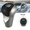 5 Speed Gear Shift Knob With Boot For Honda Civic 2006-2011