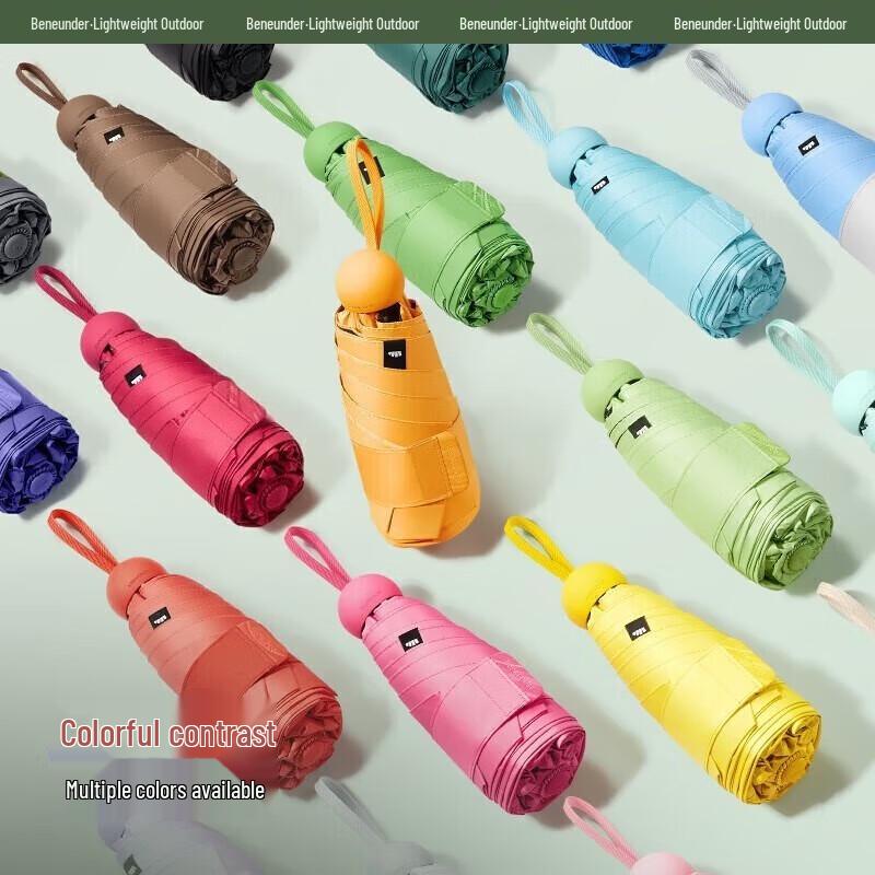 Beneunder 5-Fold UV Protection Capsule Umbrella