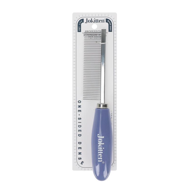 Double-Sided Pet Grooming Comb for Cats & Dogs - Undercoat Deshedding Tool
