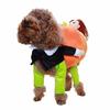 Halloween Carnival Party Pumpkin Modeling Dog Puppy Pet Dress Up Costume Apparel Coat Clothes