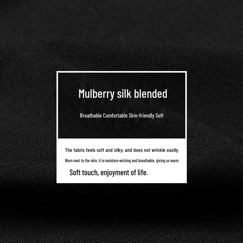 MONTAGUT Men's Silk Blend Short-Sleeve Polo Shirt