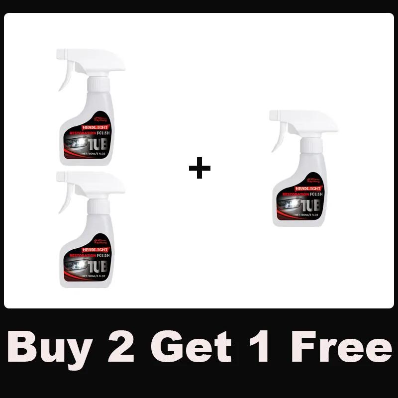 Q19 Car Headlight Restoration Kit Polishes and Waxes for Renovation Reduction of Yellowing Prevention of Oxidation and Demisting