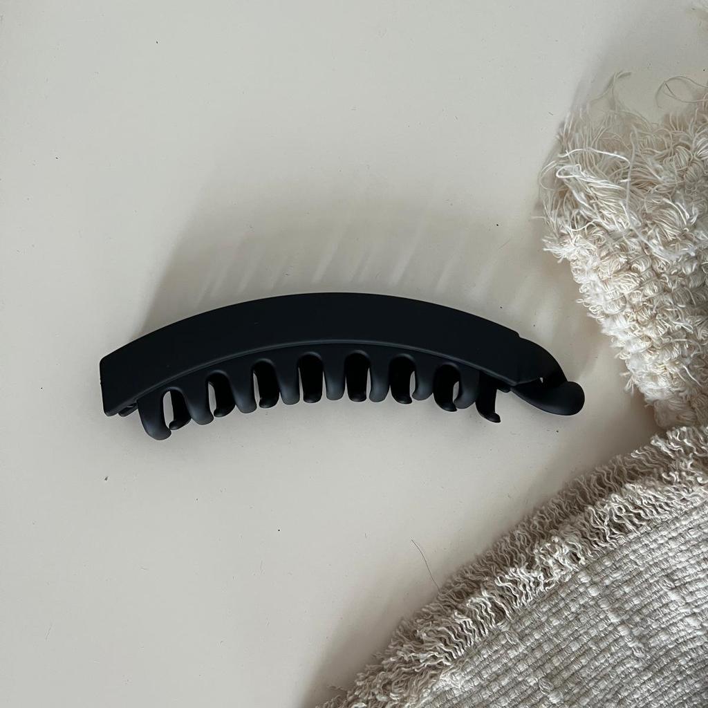 Leopard Print Non-Slip Vertical & Horizontal Banana Hair Clip for High Ponytail & Large Volume Styles