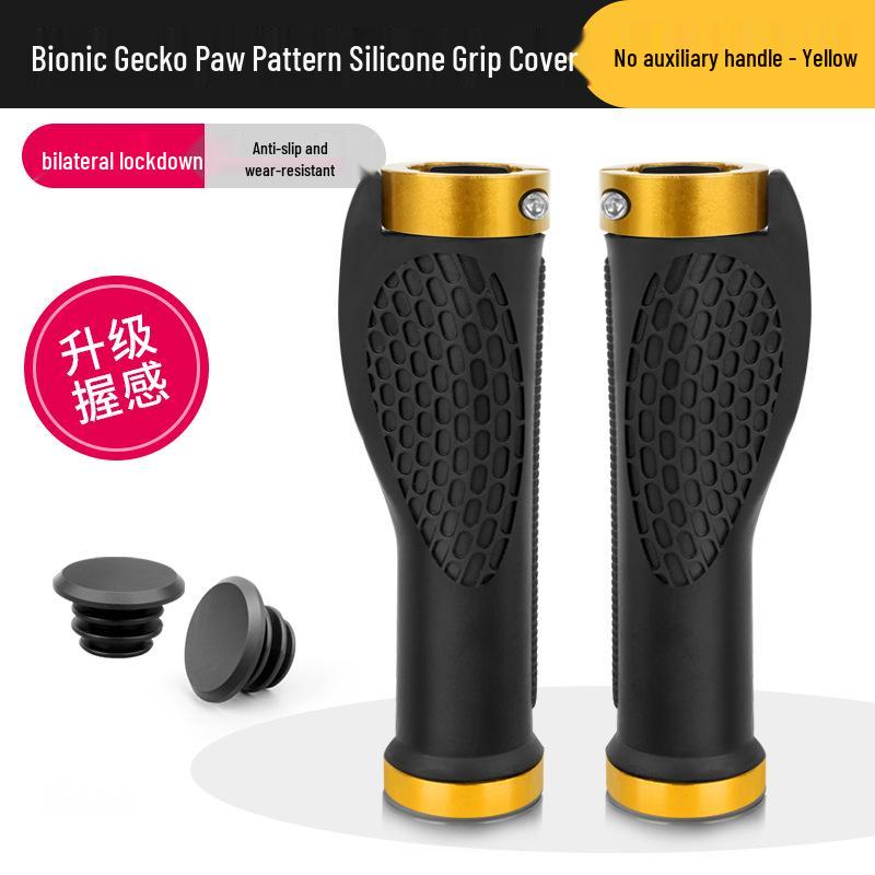 Poignées de Guidon en Caoutchouc Bullhorn pour VTT - Accessoires d'Extrémité de Guidon de Vélo