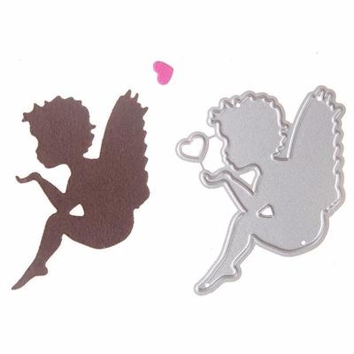 Šablony na vyřezávání kovu The Kiss of Angel pro DIY scrapbooking / dekorativní embosování fotoalba
