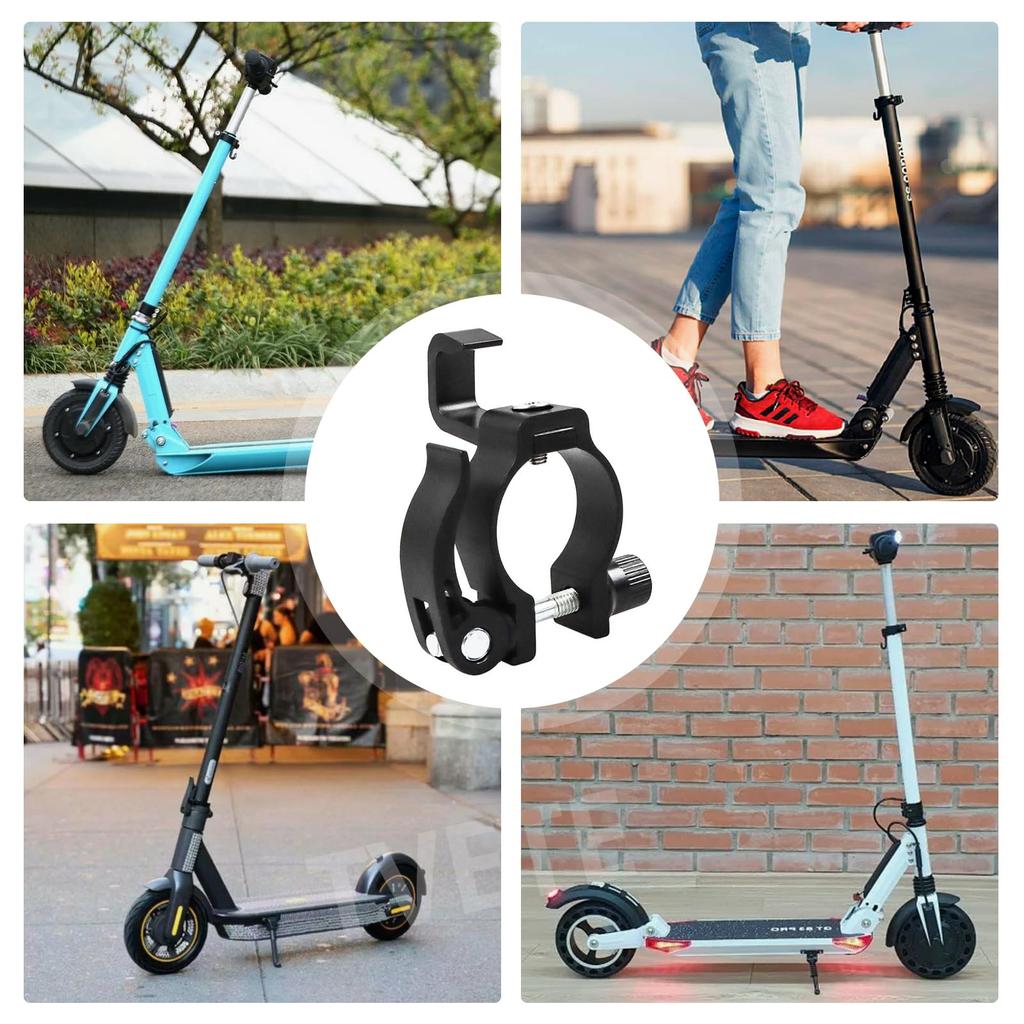 Electric Scooter Front Hook Skateboard Storage Hook Hanger Gadget Bag Claw Hook Bag Claw Hanger Practical Hook Aluminum Alloy Carry Hook Bag Claw