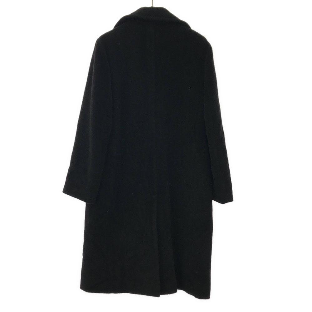 MAX&CO Made In Italy Wool Chester Coat 42 Black Women Used